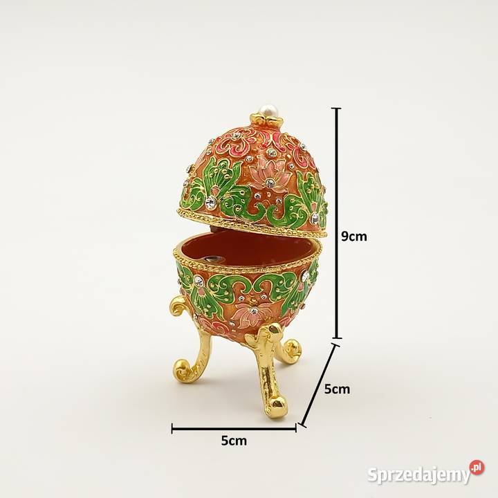 Jajko jajo faberge pojemniki szkatułka Zawiercie sprzedam