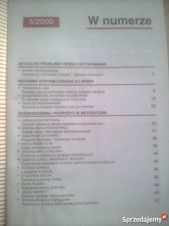 Czasopismo Problemy opiek wychow Stalowa Wola sprzedam