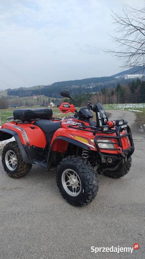 Arctic cat 700 4x4 quad L7e T3b zarejestrowany Przyszowa