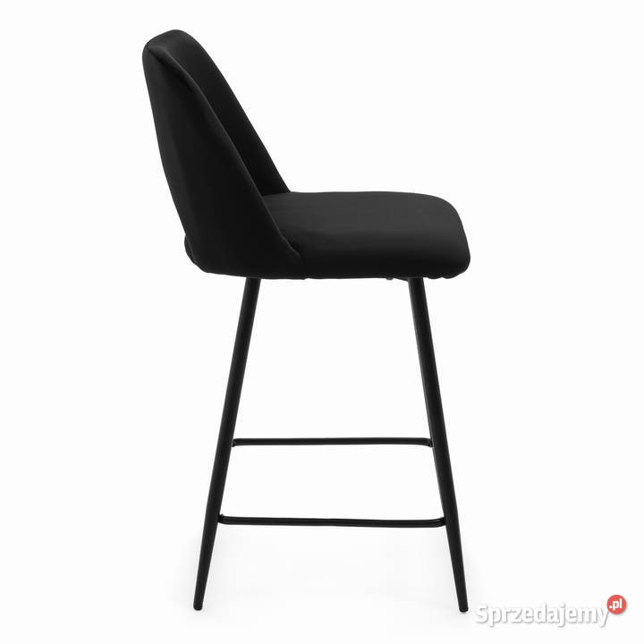 Hoker Tapicerowany Oro Czarny Wysyłka 24H Hokery