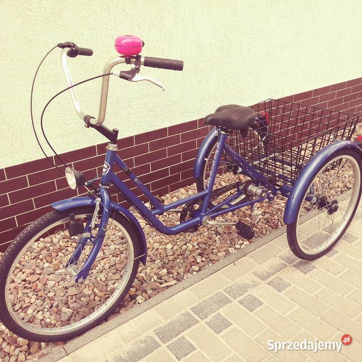 Rower trójkołowy rehabilitacyjny