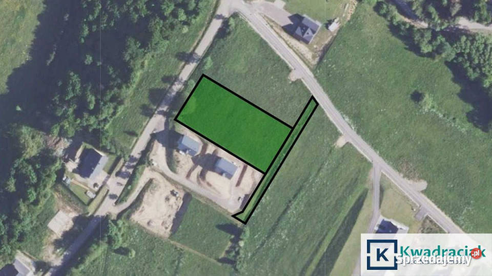 Działka Baligród Podgłębokie 2038m2 sprzedam