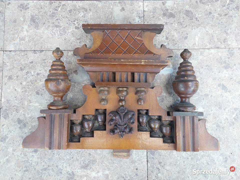 21 korona starego zegara ściennego szerokość 385 Tczew