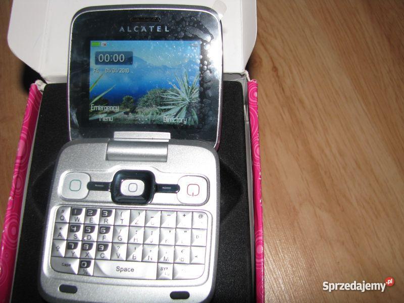 Alcatel OT808 kobiecy telefon o pięknym metalicz Warszawa