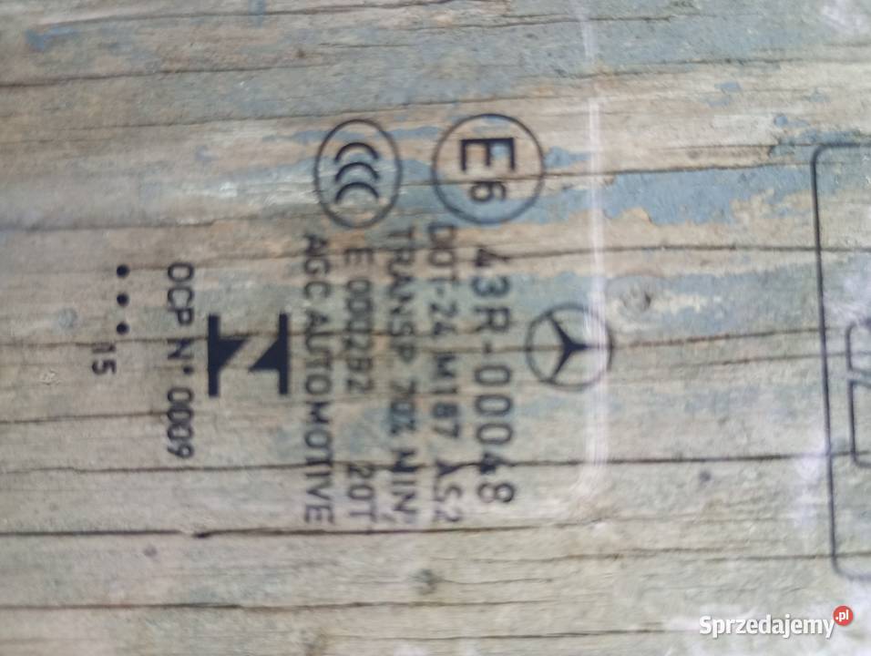 Mercedes b klasy w 246 szyba lewa strona tył śląskie Siewierz