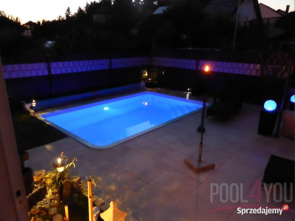 Basen ogrodowy poliestrowy gotowy 5x32x15 łódzkie Łódź