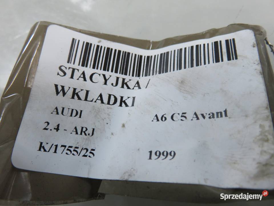 STACYJKA WKŁADKI AUDI A6 C5 Avant 4B0905851C