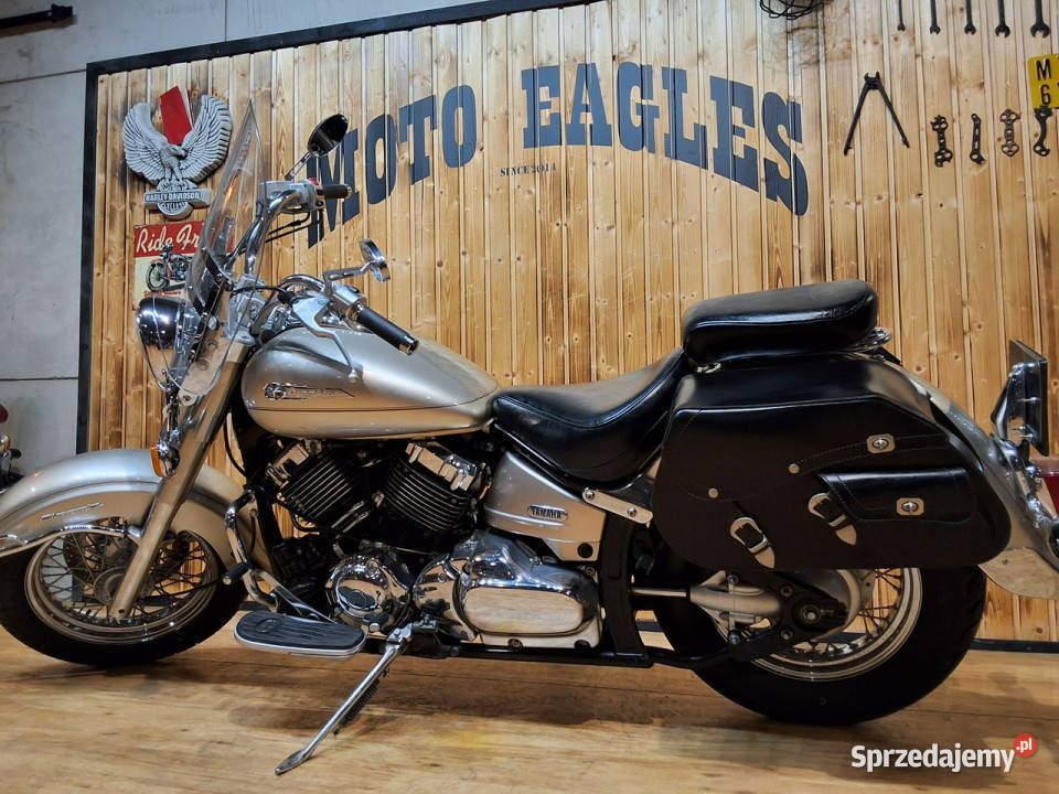 Yamaha Drag Star Ładne brzmienie yamaha raty kup bagażnik Stare Miasto sprzedam