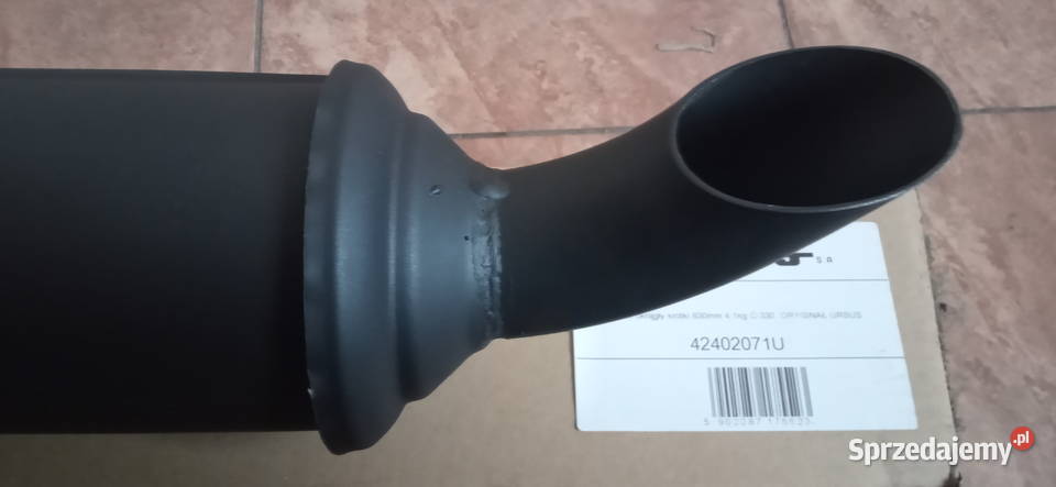 Tłumik okrągły krótki 830mm 41 C330 ORYGINAŁ Płock