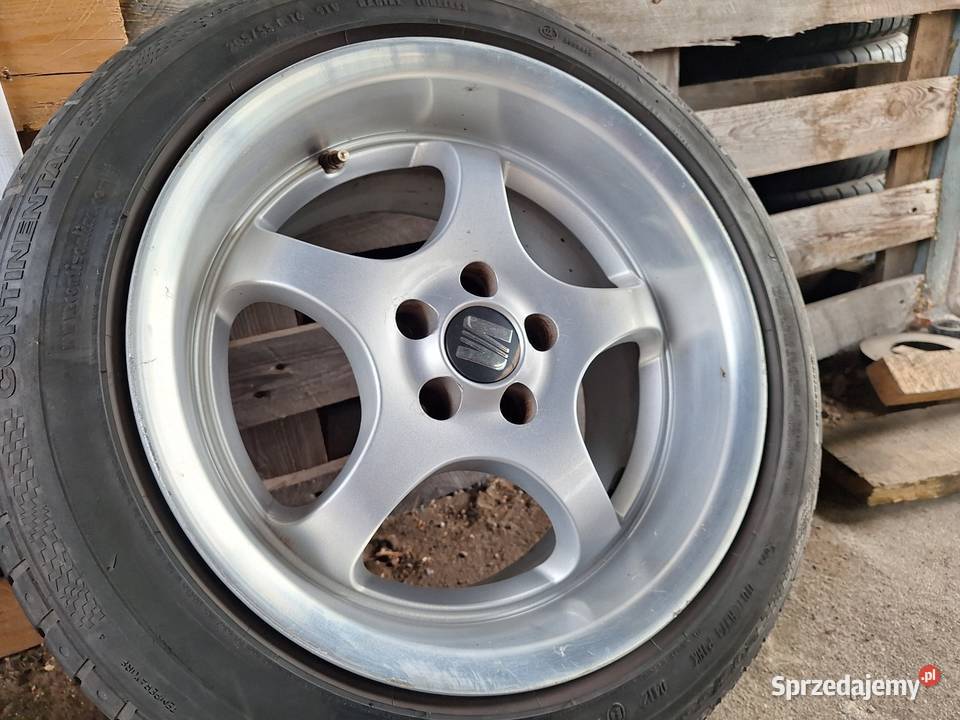 Alufelgi 5x100 16 Borbet T RANT ET30 9J Seat VW Choceń