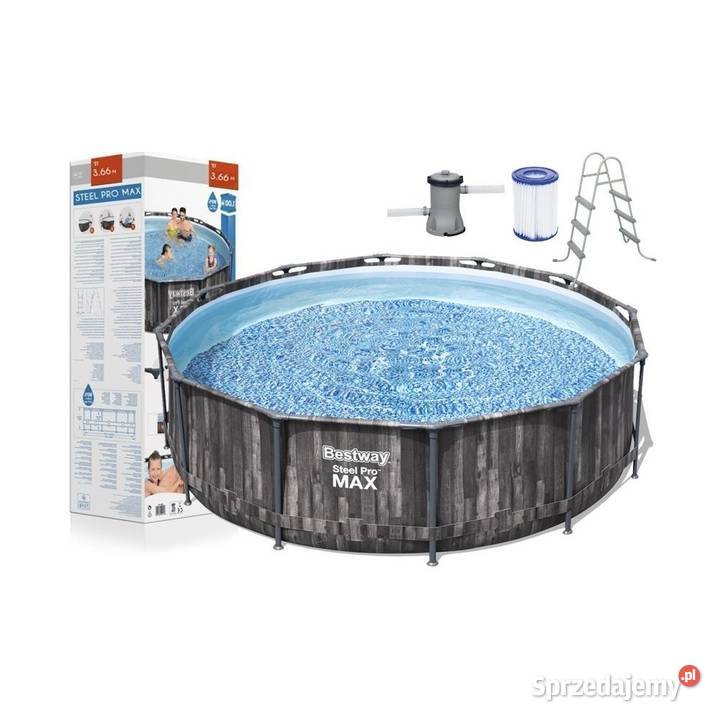 BASEN STELAŻOWY ogrodowy 366 X 100 BESTWAY plac Baseny i oczka wodne Myszków