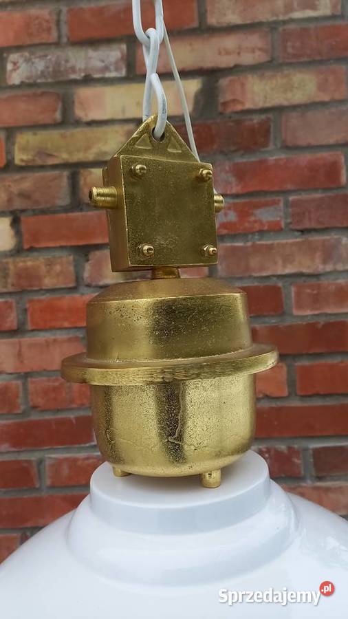 Żyrandol Industrialny loft Metalowy biały Lampa Gawroniec sprzedam