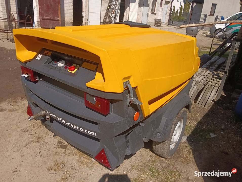 Kompresor spalinowy Atlas Copco XAS 97 piaskarka mazowieckie Mińsk Mazowiecki sprzedam