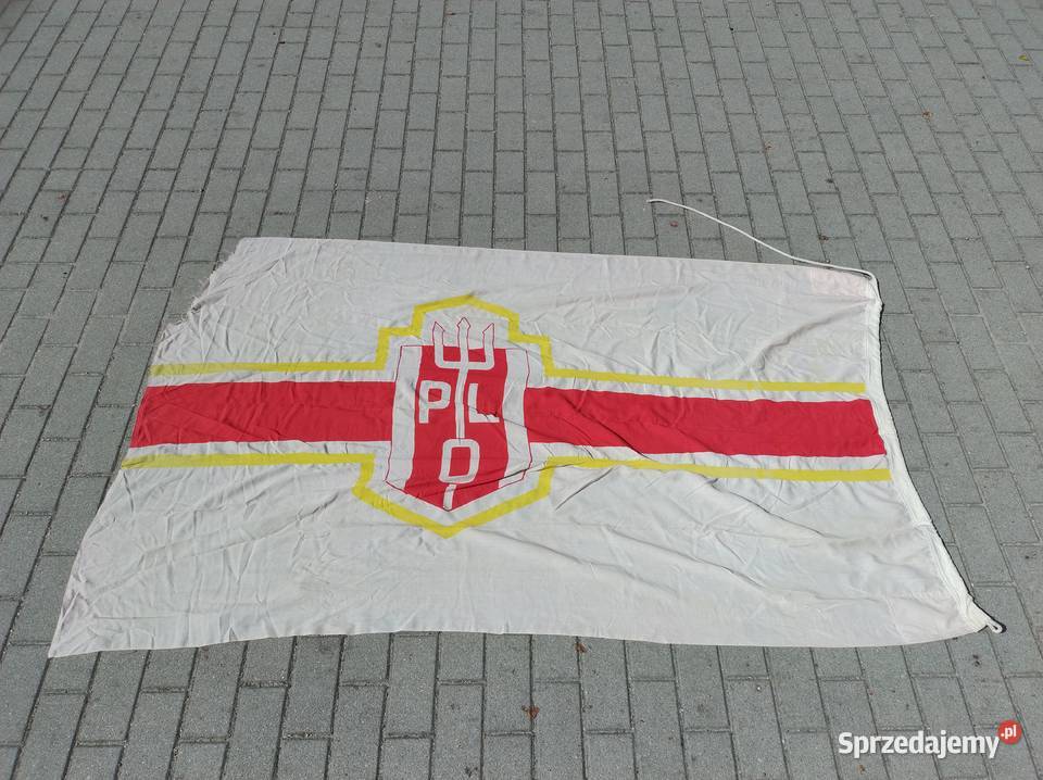 Polskie Linie Oceaniczne PLO Bandera rufowa PRL Gdynia sprzedam