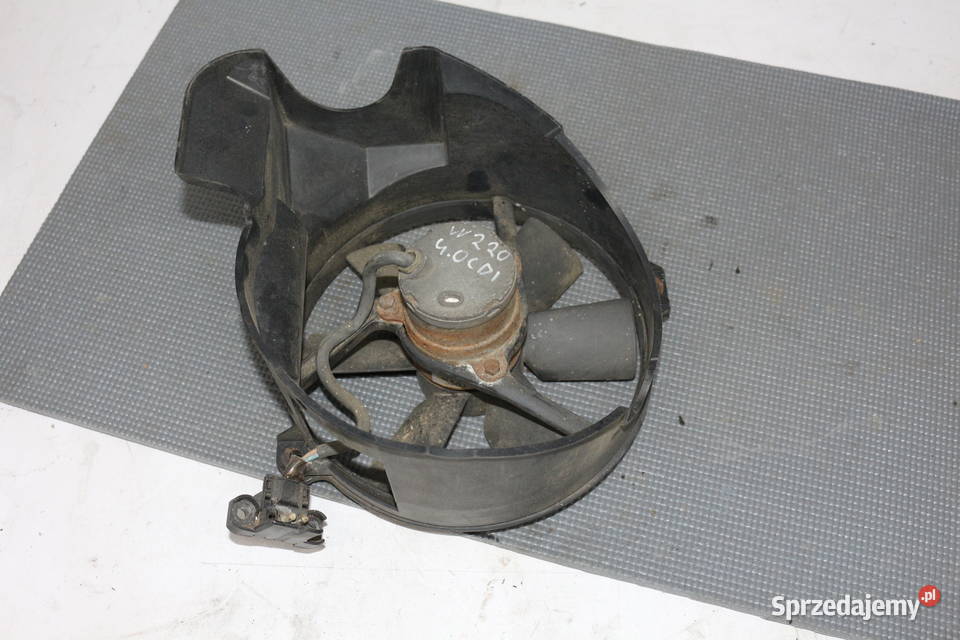 MERCEDES W220 WENTYLATOR MAŁEJ CHŁODNICY WODY dolnośląskie Prochowice