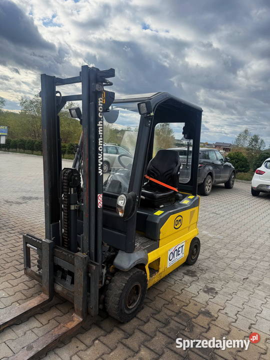 wózek widłowy elektryczny FIAT OM XE18 wolny sprzedam