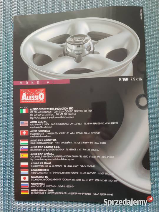 Prospekt felga Myszków