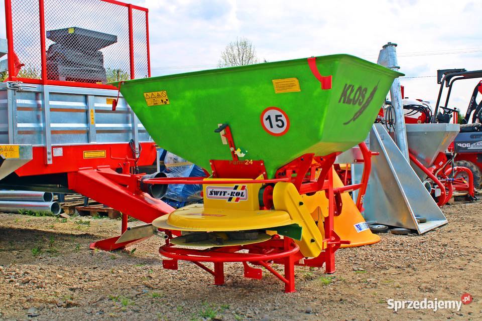 Rozsiewacz taśmowy KŁOS Rozsiewacz wapna Kolonia Gorzędów