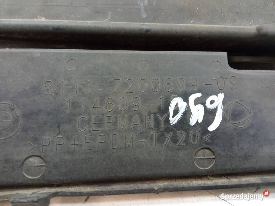 KRATKA ZDERZAKA LEWY PRZÓD 7200699 Bmw Seria 5 świętokrzyskie