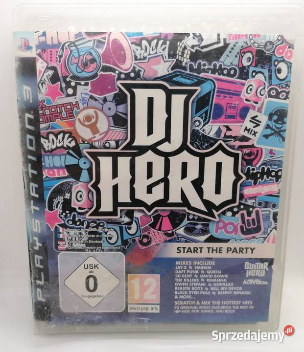 Gra DJ HERO 3 Kultura i Rozrywka Elbląg