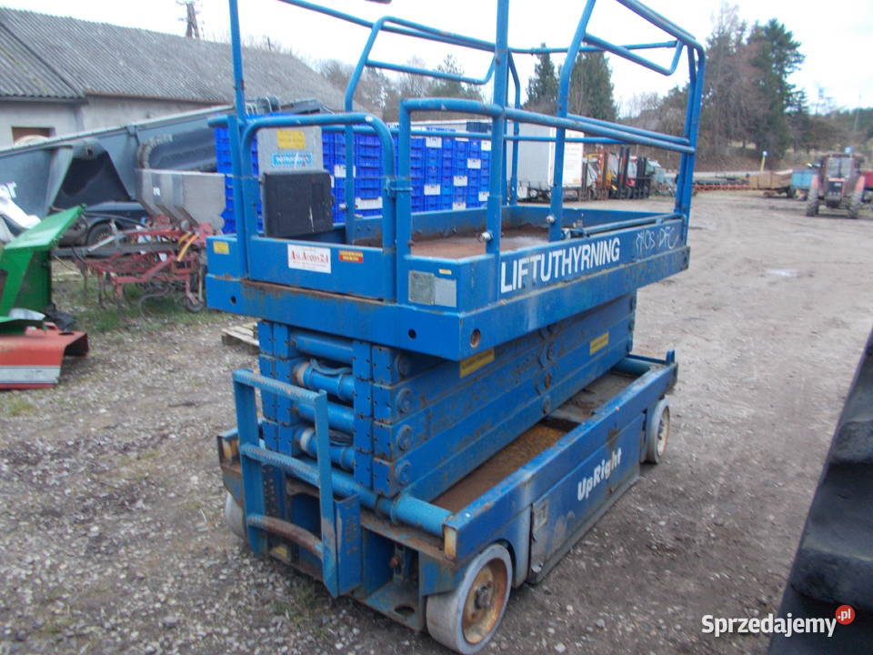 podnośnik nożycowy UP RIGHT X32 zwyżka Karasiewo sprzedam