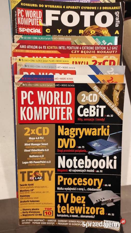 PC World Komputer 96979899200020022003 Warszawa sprzedam