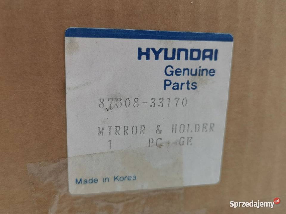 WKŁAD LUSTERKA PRAWY HYUNAI SONATA 8893 ORI OE sprzedam