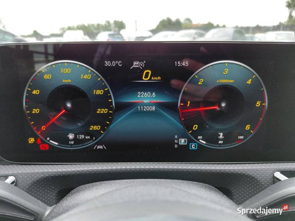 MercedesBenz Klasa CLA 2023r FV23 HAK BLIS automatyczna Kraków