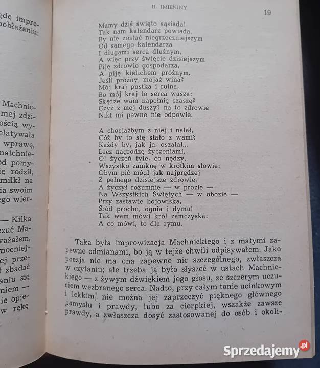 Seweryn Goszczyński Król Zamczyska Zakł Nar im wielkopolskie Koźminek