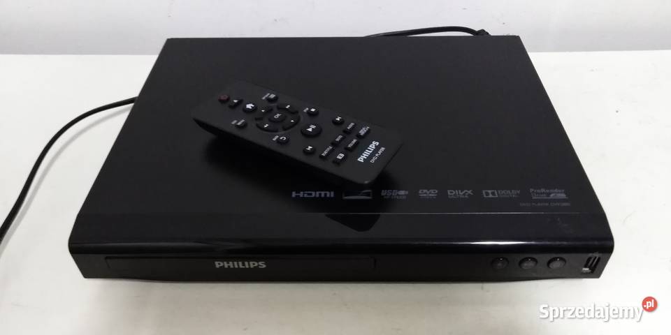 DVD PHILIPS DVP2880 Z PILOTEM SUPER STAN Pabianice sprzedam