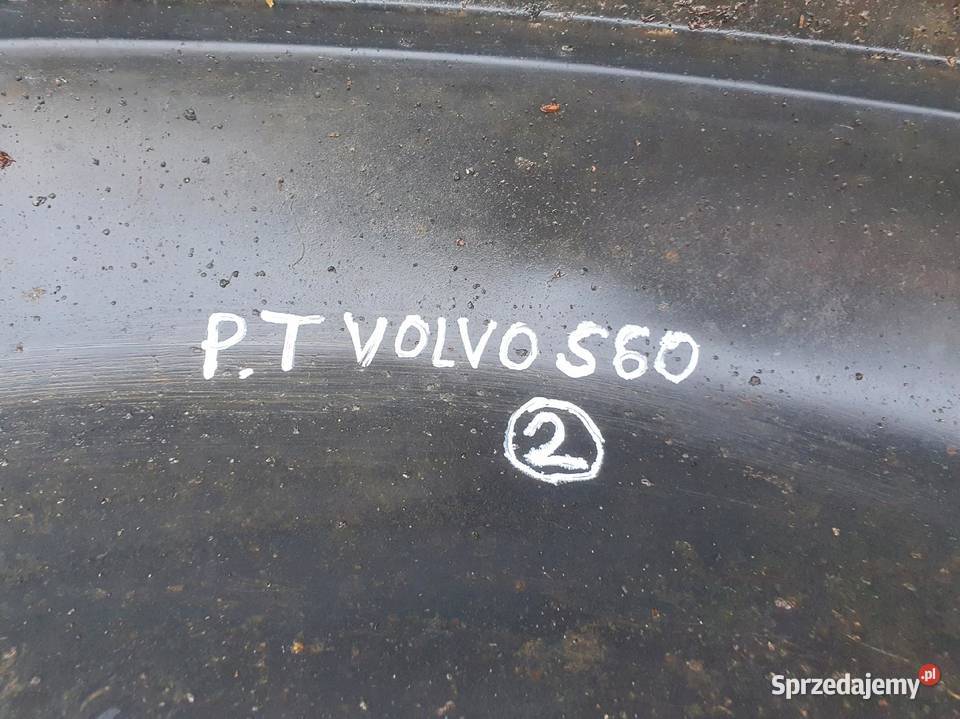 Volvo S60 I TYLNE PRAWE NADKOLE Prawy tył Rudka