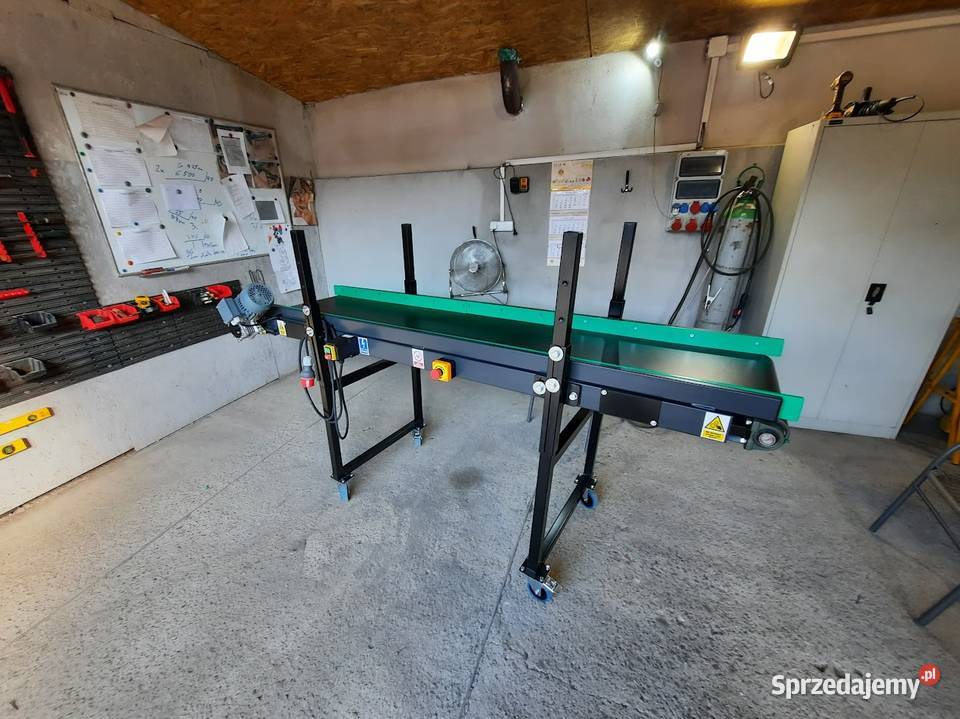 Przenośnik taśmowe proste łamane Produkcja łódzkie sprzedam