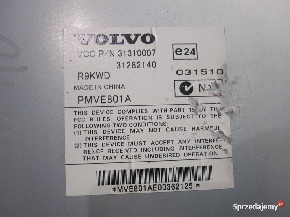 VOLVO XC90 I LIFT 10r wzmacniacz 31282140