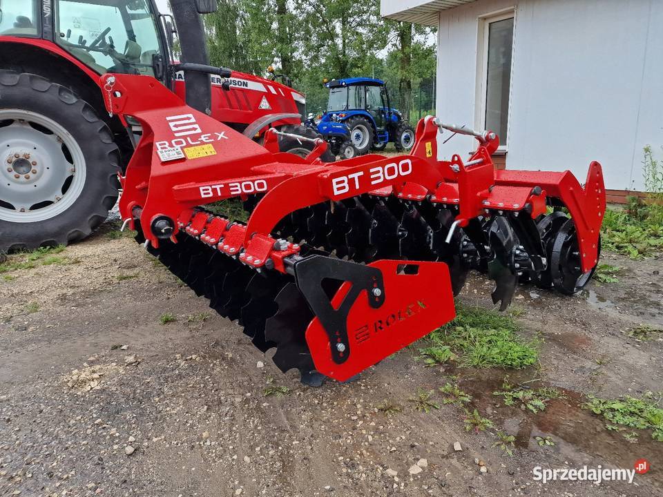 Brona talerzowa BT250 BT300 ROLEX wał Kielce sprzedam