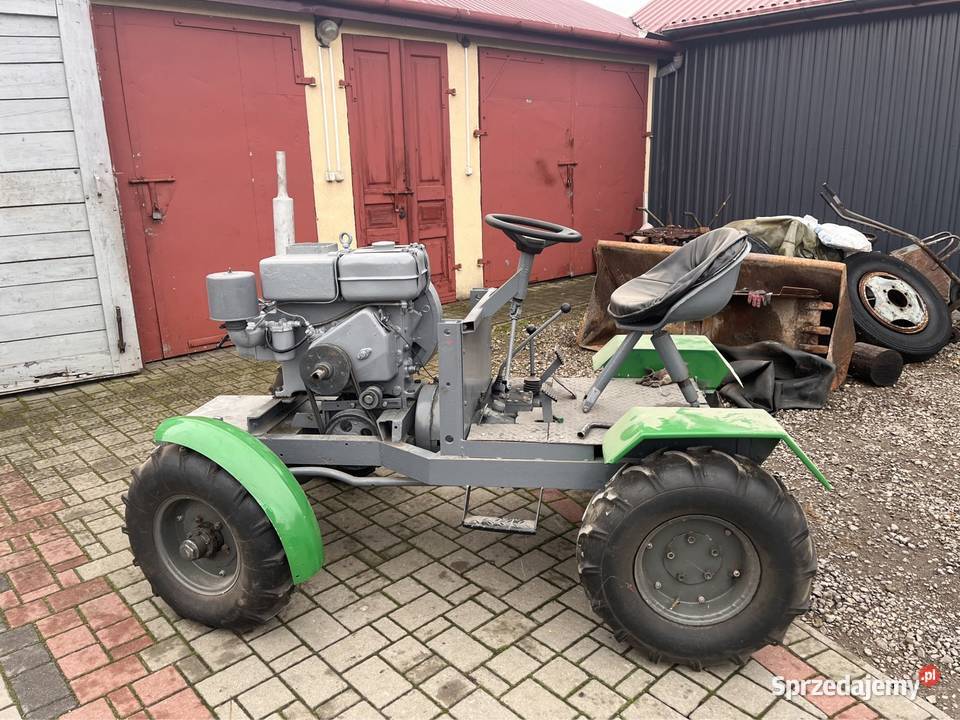 Ciągnik własnej konstrukcji Sam papaj