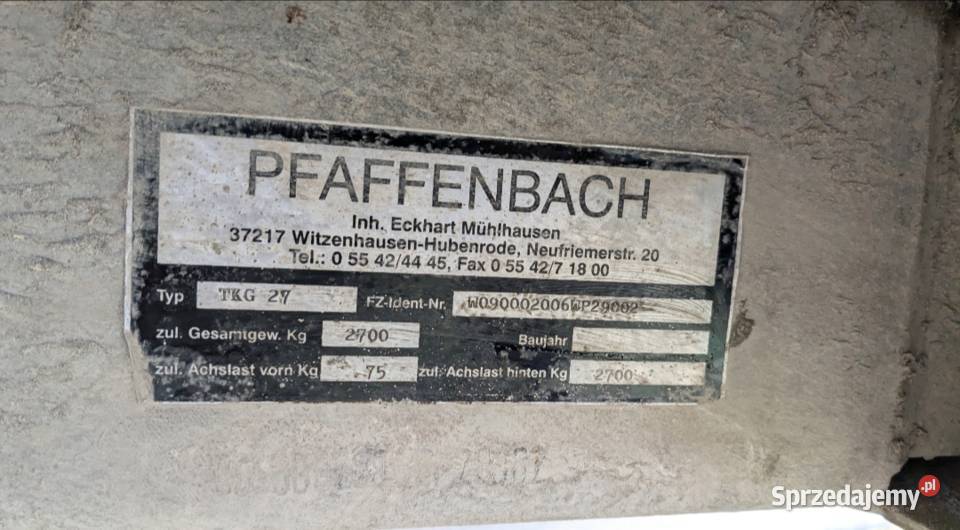 Pfaffenbach TKG 27 Węgrów