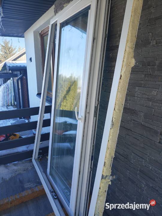 Okno tarasowe 220x180 trzyszybowe Zamość