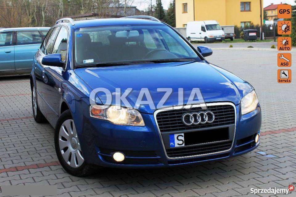 Na sprzedaż Audi A4 niebieski śląskie