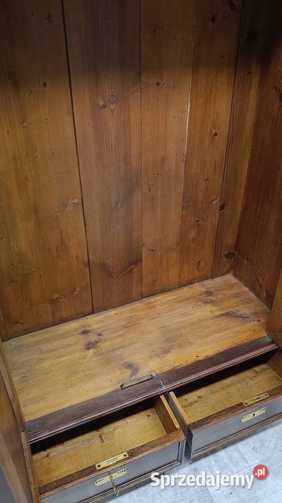 szafa stara eklektyczna drewniana mieszczańska Radomsko