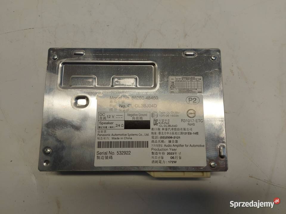 LEXUS RX500H V 5 2023 RADIO MODUŁ STEROWNIK