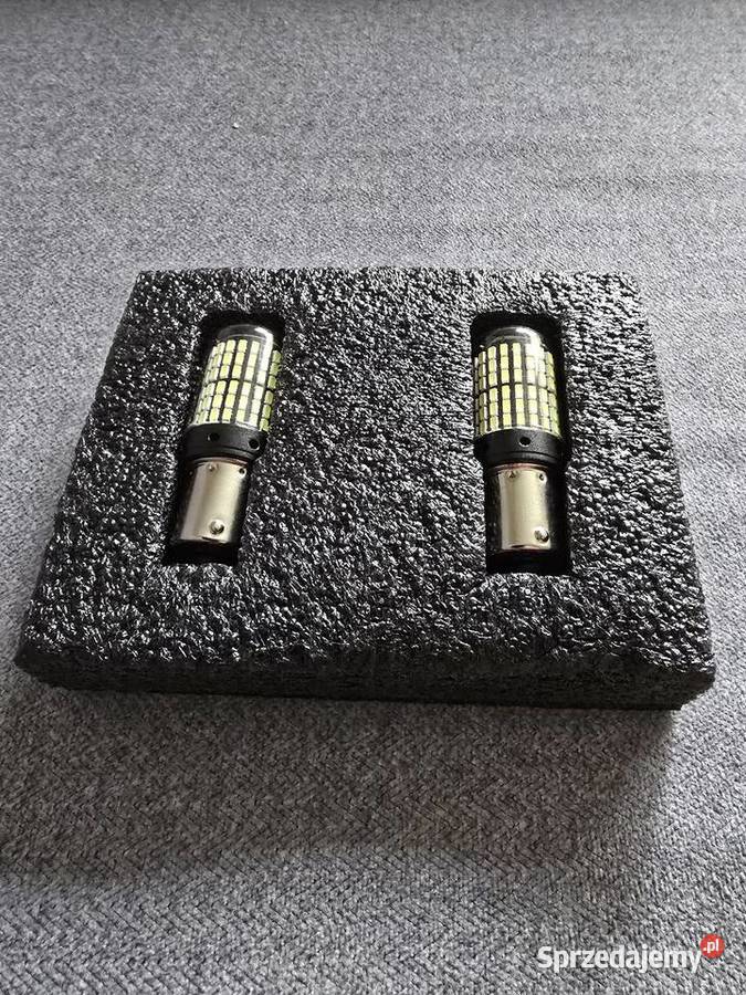 Żarówki led PY21W BA15S Komplet osobowe Czarna Woda