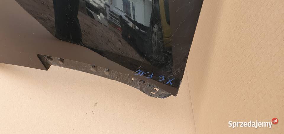 BMW X6 F16 ZDERZAK TYŁ Bieleń