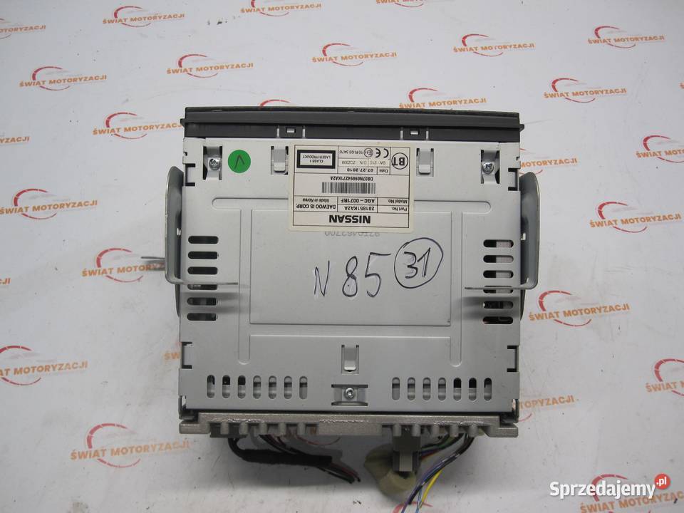 NISSAN JUKE 10r radio CD 281851KA2A Kielce sprzedam