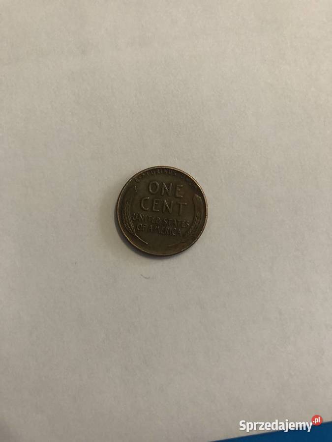 Jeden cent amerykanski z 1955 roku Szczecin
