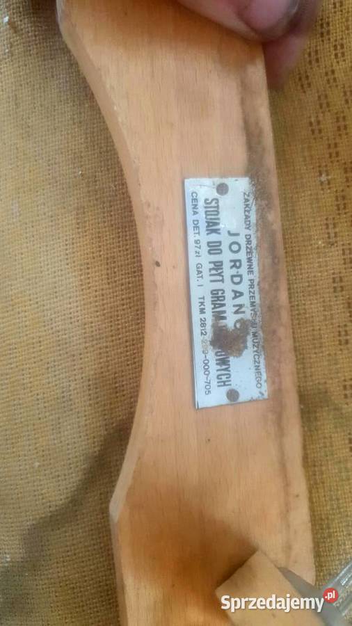 Stojak na 50 płyt winylowe gramofonowe z prl Szczecin