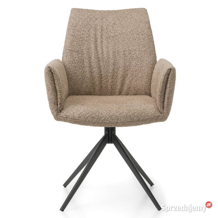 Ciemnobeżowe Krzesło Prato Boucle Wysyłka 24H