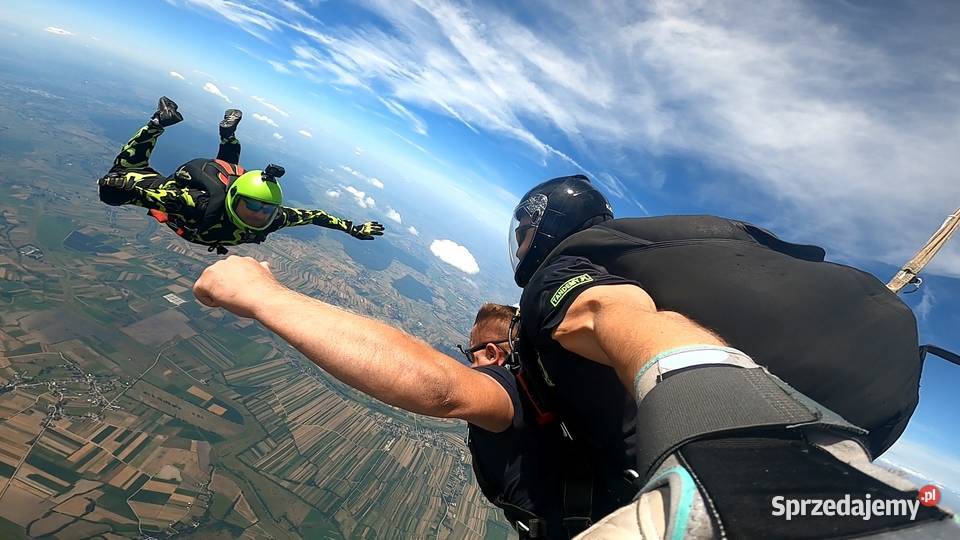 Skoki spadochronowe Rzeszów tandem Podkarpackie