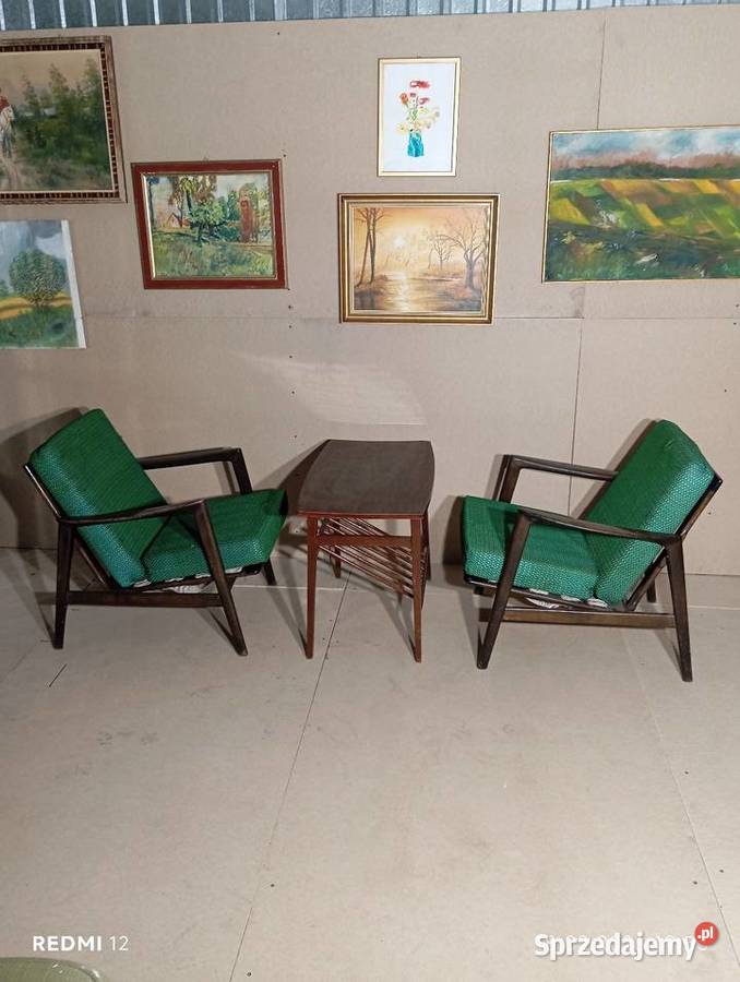 Fotele PRL Stefan Transport Myszków