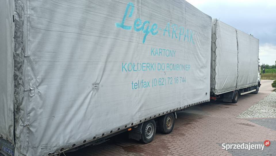Przyczepa naczepa laweta do słomy bali siana itd Obórki