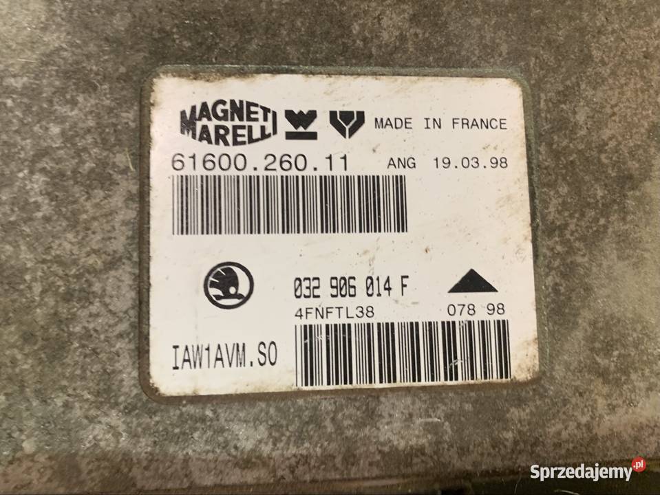 032906014 komputer sterownik silnika skoda Szczecin sprzedam
